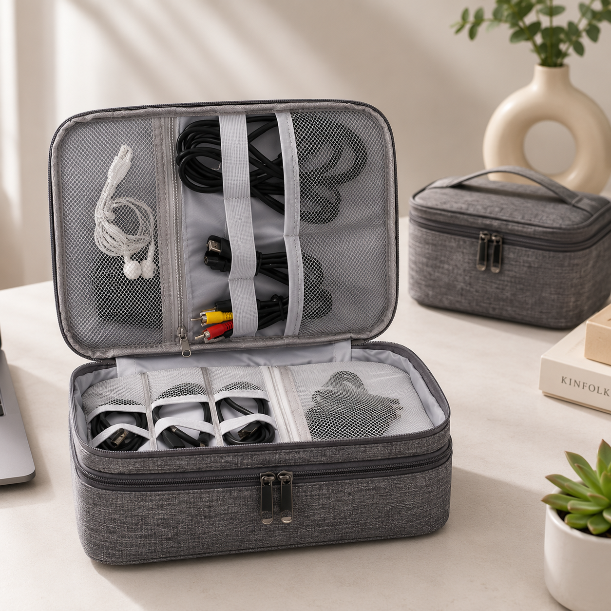 EverNest™ TechVault Organizer