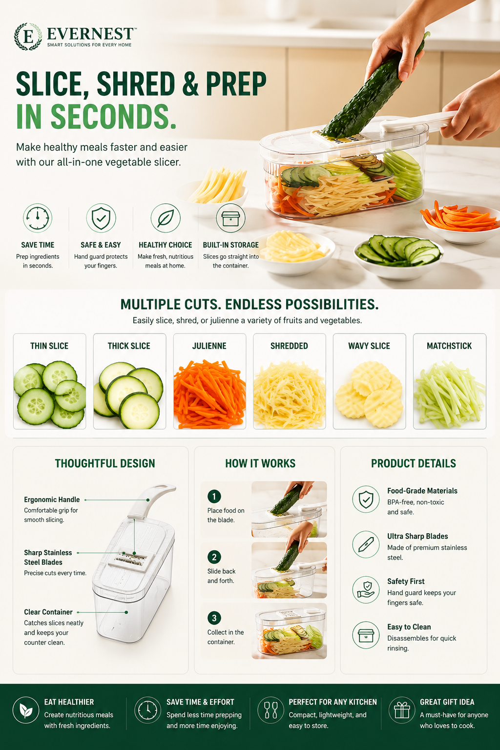 EverNest™ MultiPrep Slicer